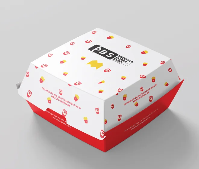 Cardboard Burger Boxes