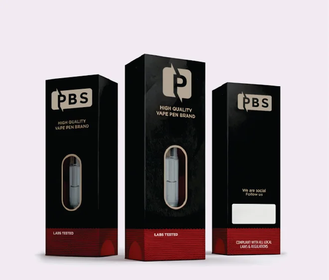 Child Resistant Vape Cartridge Boxes