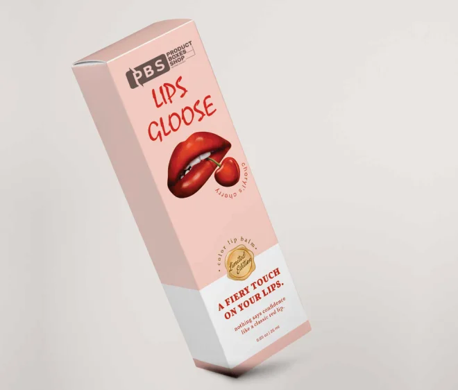 Custom Lip Gloss Boxes