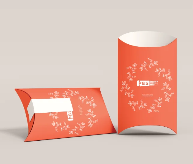 Custom Pillow Boxes Wholesale