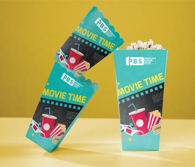Custom Popcorn Boxes Wholesale