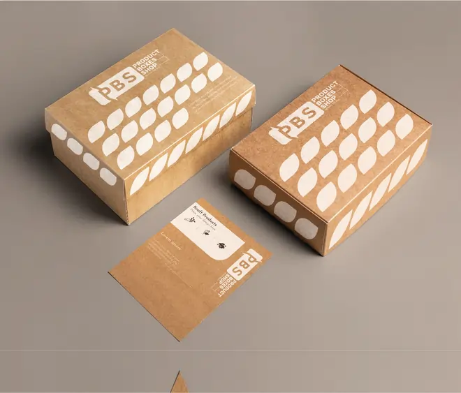 Custom Printed Kraft Card Boxes