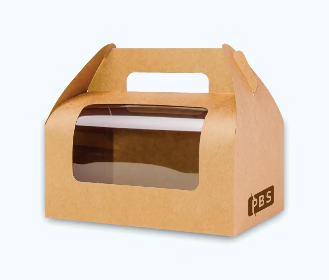 Kraft Gable Boxes