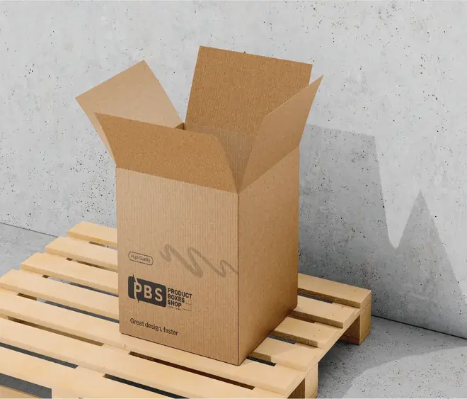 Kraft Shipping Boxes
