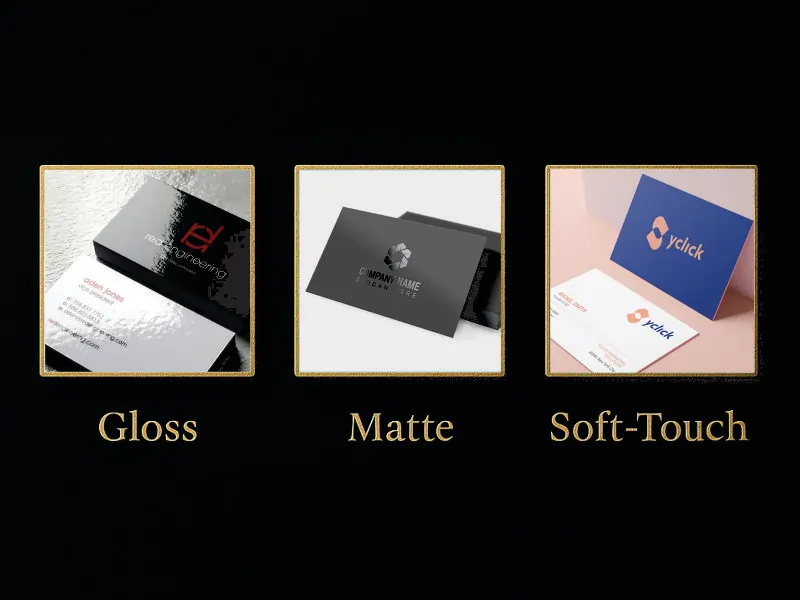 Gloss Matte & Soft-Touch Lamination