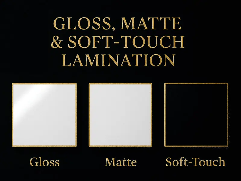 Gloss, Matte & Soft-Touch Lamination: A Full Guide to Packaging Finishes