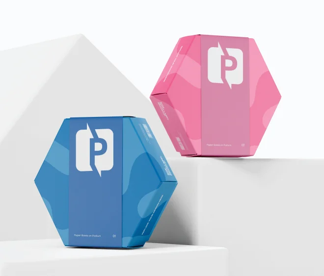 Hexagon Boxes Wholesale