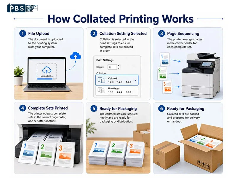 How Collated Printing Works