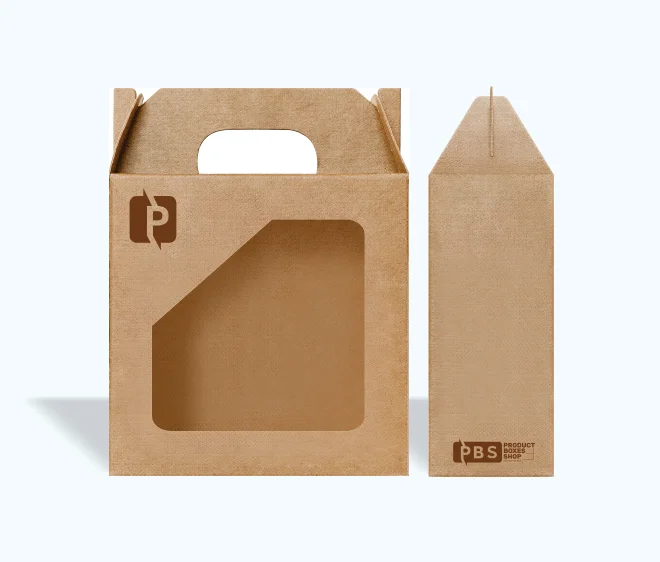 Kraft Gable Boxes