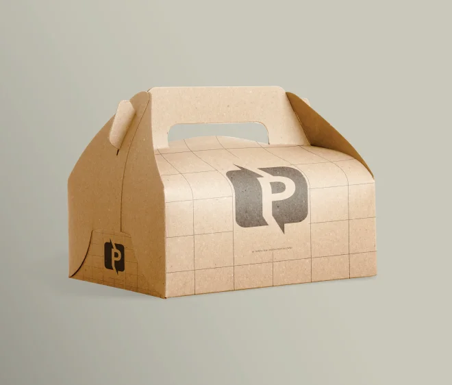 Kraft Gable Packaging Boxes