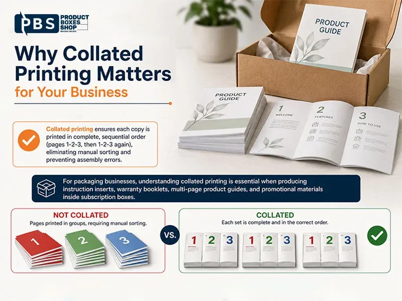 Why Collated Printing Matters for Your Business