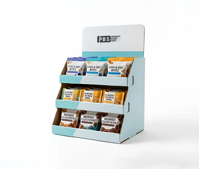 custom tiered display boxes